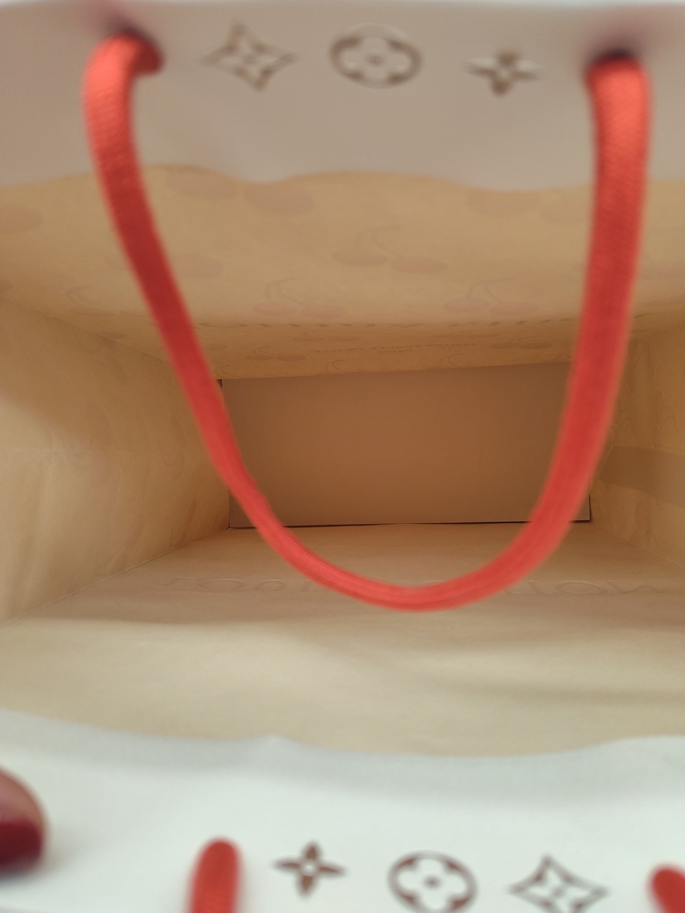 LOUIS VUITTON X Murakami Cherry 2025 Shopping Bag Gift Packaging PRISTINE Rare - Picture 5 of 10